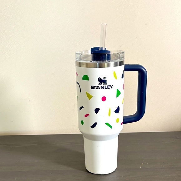 Stanley Other - STANLEY Abstract Geos 40 oz Stainless Steel H2.0 Flowstate Quencher Tumbler